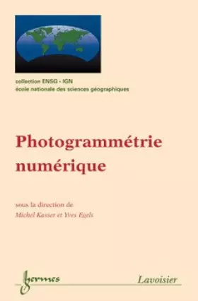 Couverture du produit · PHOTOGRAMMETRIE NUMERIQUE