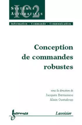 Couverture du produit · CONCEPTION DE COMMANDES ROBUSTES