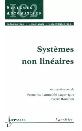 Couverture du produit · Systèmes non linéaires