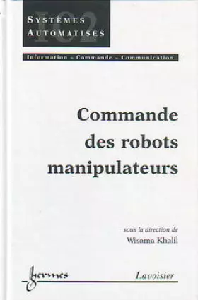 Couverture du produit · Commande des robots manipulateurs