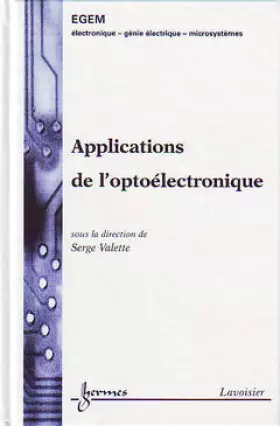 Couverture du produit · APPLICATIONS DE L'OPTOELECTRONIQUE