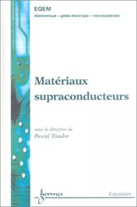 Couverture du produit · matériaux supraconducteurs