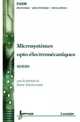 Couverture du produit · microsystemes opto-electromecaniques moems