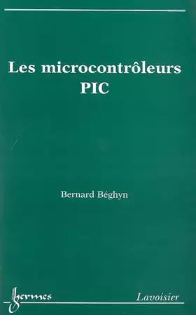 Couverture du produit · Les microcontrôleurs PIC