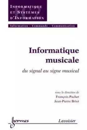 Couverture du produit · Informatique musicale traité IC2