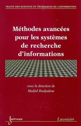 Couverture du produit · Méthodes avancées pour les systèmes de recherches d'information