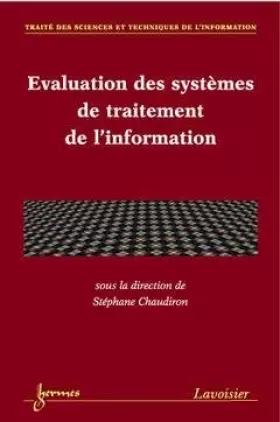 Couverture du produit · Évaluation des systèmes de traitement de l'information