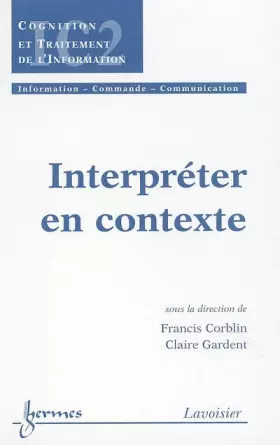 Couverture du produit · Interpréter en contexte