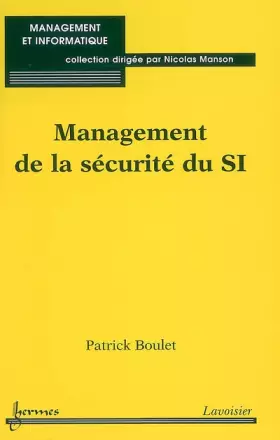 Couverture du produit · Management de la sécurité du SI