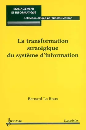 Couverture du produit · La transformation stratégique du système d'information