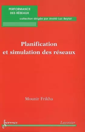 Couverture du produit · Planification et simulation des réseaux