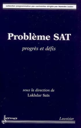 Couverture du produit · Problème SAT : progrès et défis