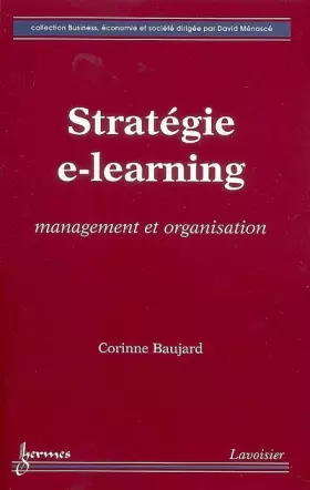 Couverture du produit · Stratégie e-learning : management et organisation