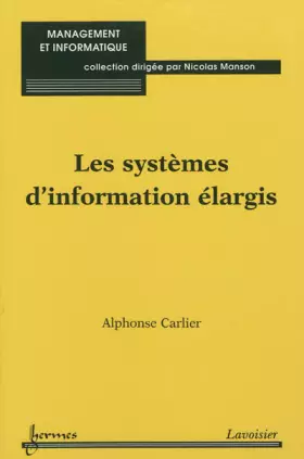 Couverture du produit · Les systèmes d'information élargis