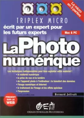 Couverture du produit · La photo numérique