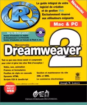 Couverture du produit · Dreamweaver 2