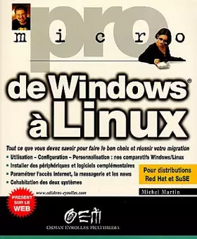 Couverture du produit · De Windows à Linux