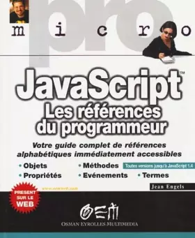 Couverture du produit · JAVASCRIPT les références du programmeur ( pro-micro)