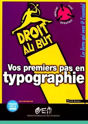 Couverture du produit · Vos premiers pas en typographie