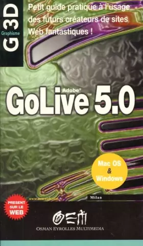 Couverture du produit · GoLive 5.0