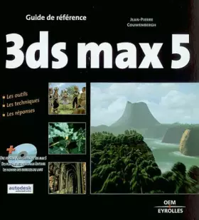 Couverture du produit · Guide de référence : 3ds max 5