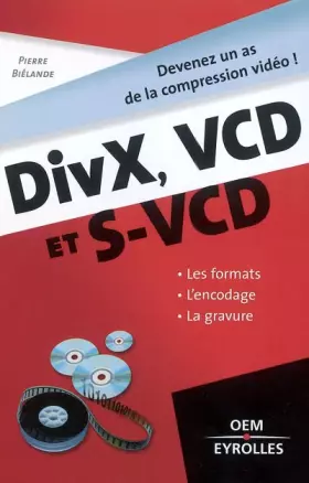Couverture du produit · DivX, VCD et S-VCD