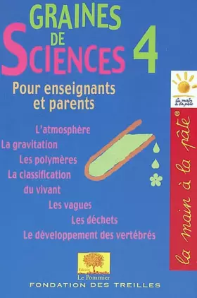 Couverture du produit · Graines de sciences, tome 4