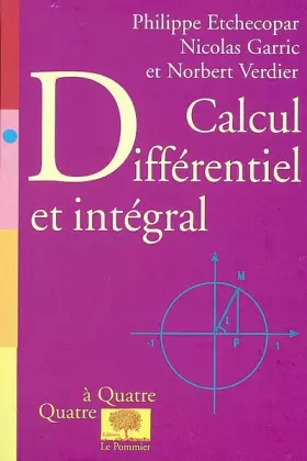 Couverture du produit · Calcul différentiel et intégral