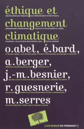 Couverture du produit · Ethique et changement climatique