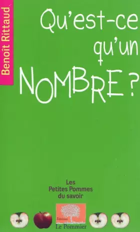 Couverture du produit · Qu'est-ce qu'un nombre ? NED