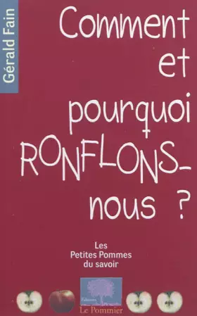 Couverture du produit · Comment et pourquoi ronflons-nous ?