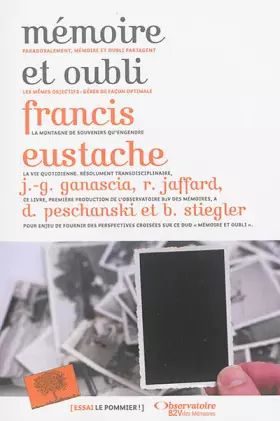 Couverture du produit · Mémoire et oubli