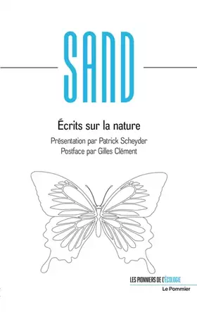 Couverture du produit · Écrits sur la nature