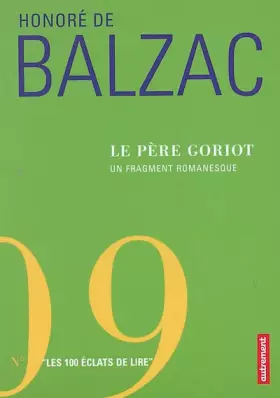 Couverture du produit · Le père Goriot