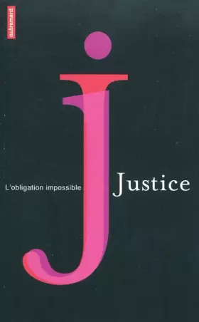 Couverture du produit · Justice