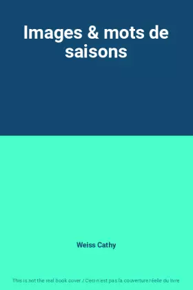 Couverture du produit · Images & mots de saisons