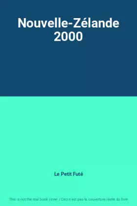 Couverture du produit · Nouvelle-Zélande 2000