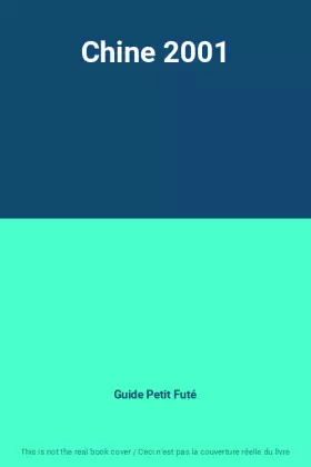 Couverture du produit · Chine 2001