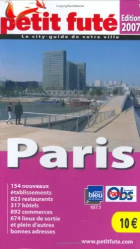 Couverture du produit · Paris, 2007 petit fute