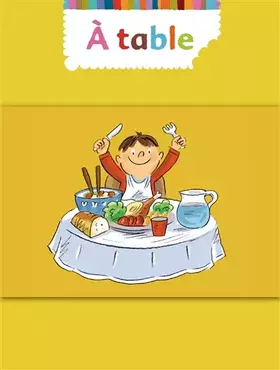 Couverture du produit · A table