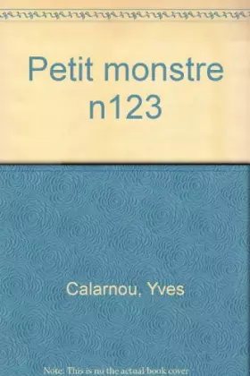 Couverture du produit · Le petit monstre