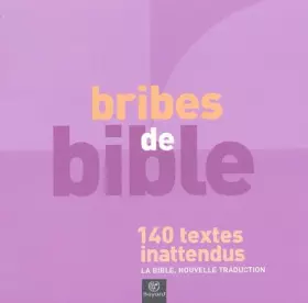 Couverture du produit · Bribes de bible inattendues