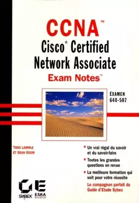 Couverture du produit · CCNA CISCO CERTIFIED NETWORK ASSOCIATE
