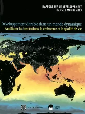 Couverture du produit · Rapport sur le développement dans le monde 2003