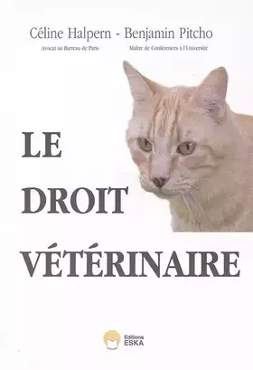 Couverture du produit · DROIT VETERINAIRE (LE)