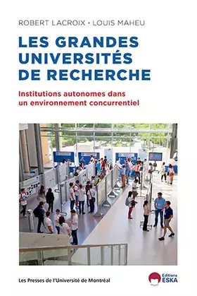 Couverture du produit · LES GRANDES UNIVERSITES DE RECHERCHE