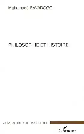 Couverture du produit · Philosophie et histoire