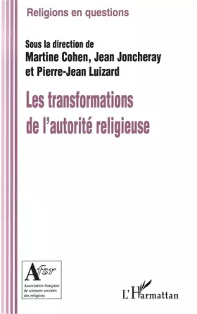 Couverture du produit · Les transformations de l'autorité religieuse