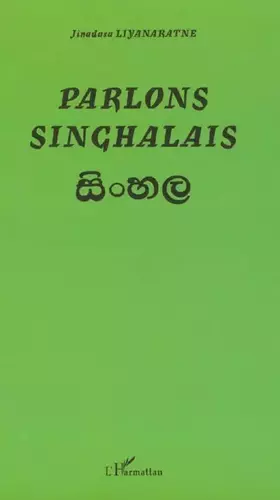 Couverture du produit · Parlons Singhalais