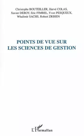 Couverture du produit · Points de vue sur les sciences de gestion